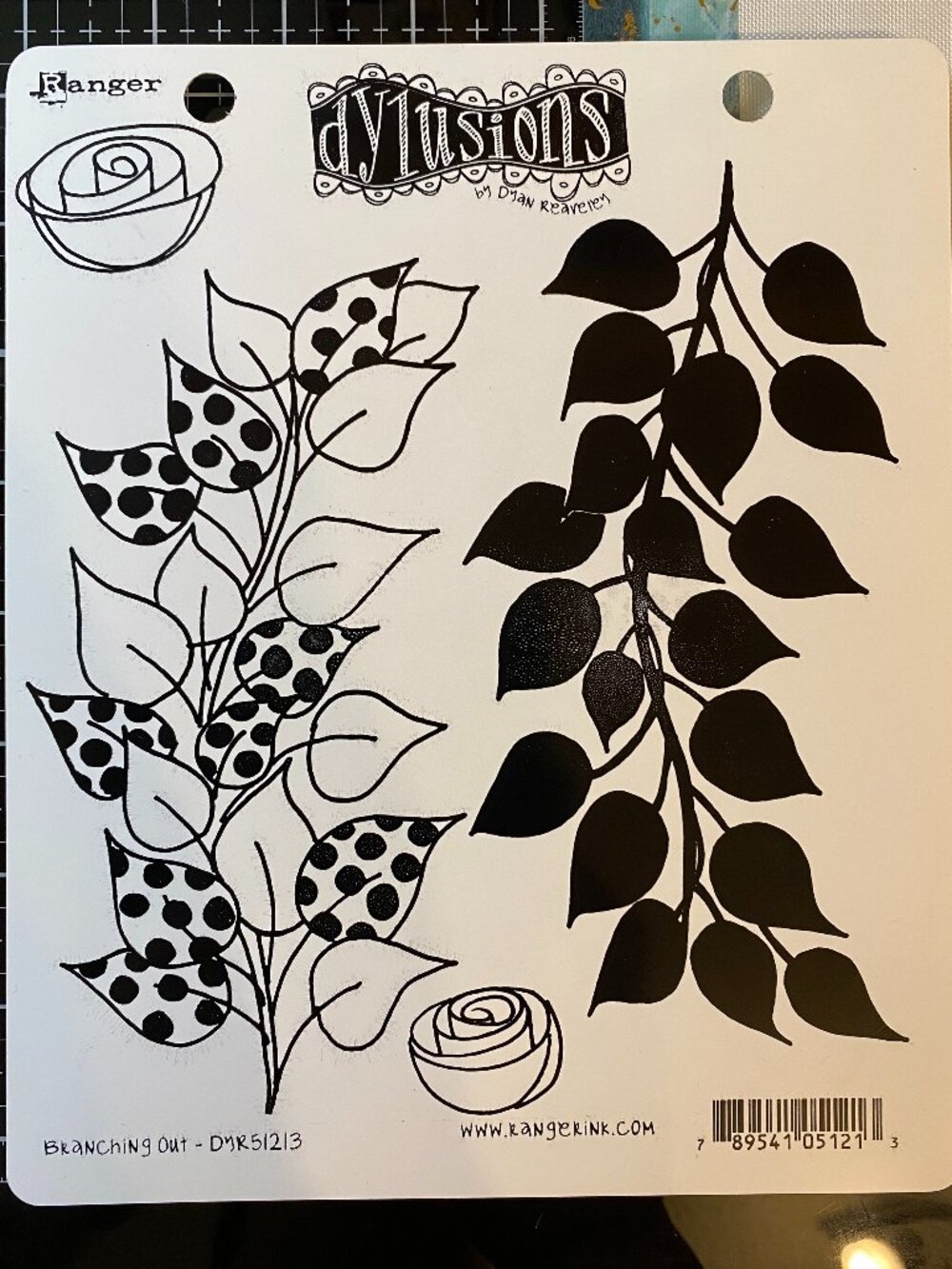 Dylusions Stamp Set: DYR51213-Branching Out